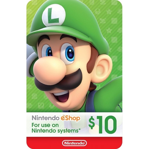 Nintendo eShop Prepaid Card 10$