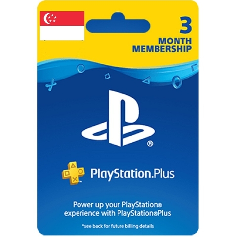 PlayStation Plus Membership 3 Months- Singapore
