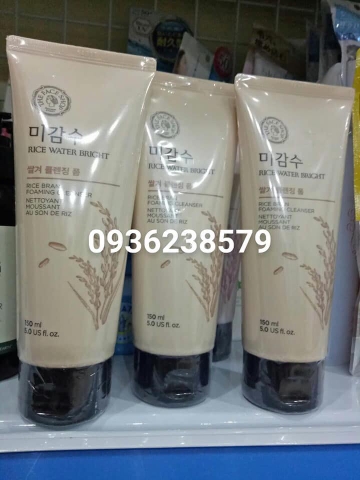 SỮA RỬA MẶT TINH CHẤT GẠO THE FACE SHOP LÀM SÁNG DA 100g-HÀN QUỐC