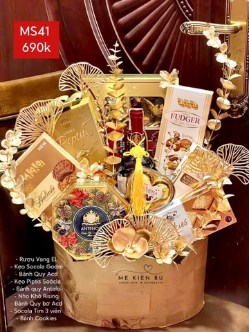 Set Quà Tết Trụ Vàng Kim MS41