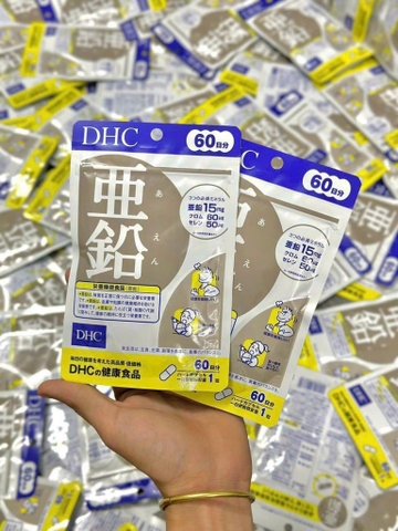 Viên uống bổ sung kẽm DHC Zinc Nhật Bản 60 viên
