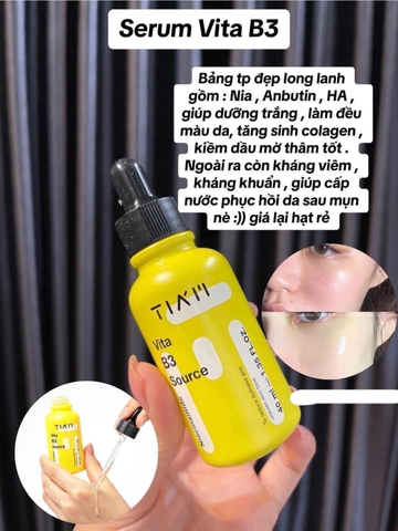 Serum dưỡng trắng phục hồi da Tiam Vita B3 Source 40ml Hàn Quốc