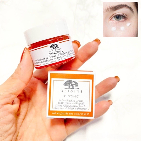 Kem mắt trị thâm, bọng mắt Origin Ginzing 15ml