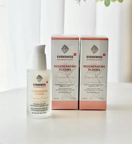 Huyết Tương Phục Hồi Da Evenswiss Regenerating Plasma Serum 50ml