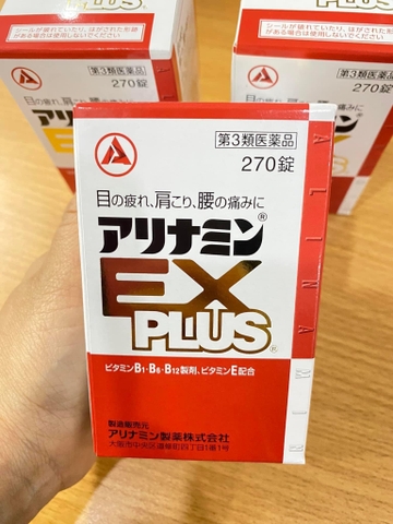 Hỗ trợ xương khớp Viên giảm đau vai gáy Arinamin EX Plus -Nhật Bản