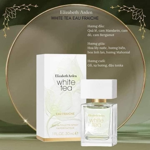 Nước Hoa Elizabeth Arden White Tea EDT 30ml