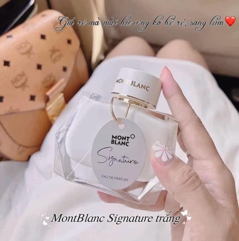 Nước hoa MONT BLANC Signature trắng 50ml
