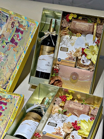 Set Quà Tết Hộp Túi MS17 - VÀNG