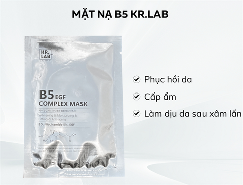 Mặt nạ KrLab Mask B5 combo 10 miếng