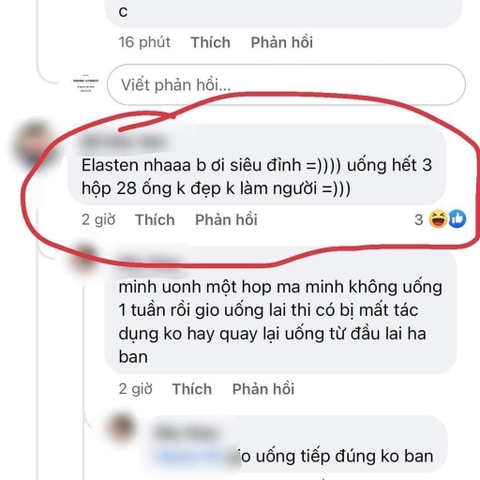 COLLAGEN ELASTEN ĐỨC HỘP 28 ỐNG - KÈM TÚI GIẤY