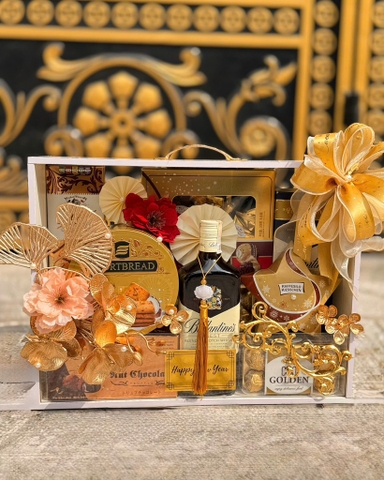 Set Quà Tết Mica Vàng Gold MS65