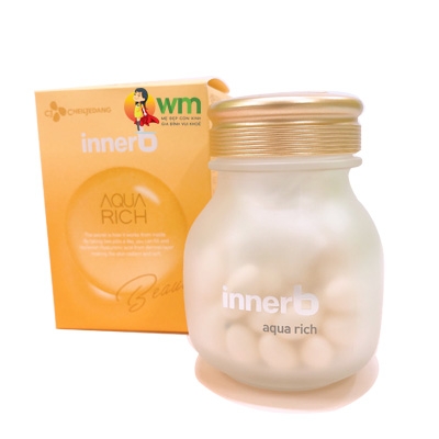 Viên Uống Innerb Aqua Rich Cấp Nước Collagen Hàn Quốc 56 Viên