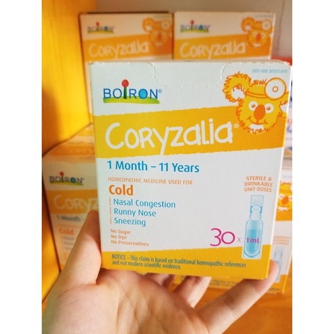 Muối Uống Boiron Coryzalia Vi Lượng Đồng Căn Cho Bé Từ 1 Tháng - 11 Tuổi