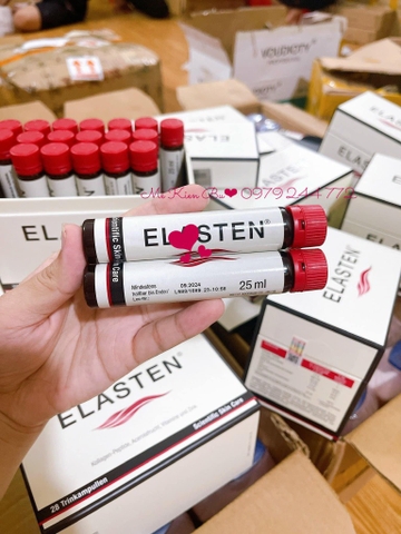 COLLAGEN ELASTEN ĐỨC HỘP 28 ỐNG - KÈM TÚI GIẤY