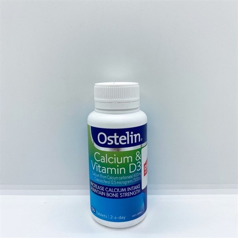 Canxi Ostelin Calcium & Vitamin D3 - 130 viên