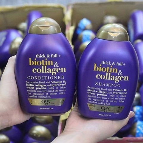 Dầu Gội OGX Tím Ngăn Rụng Làm Dày Tóc 385ml