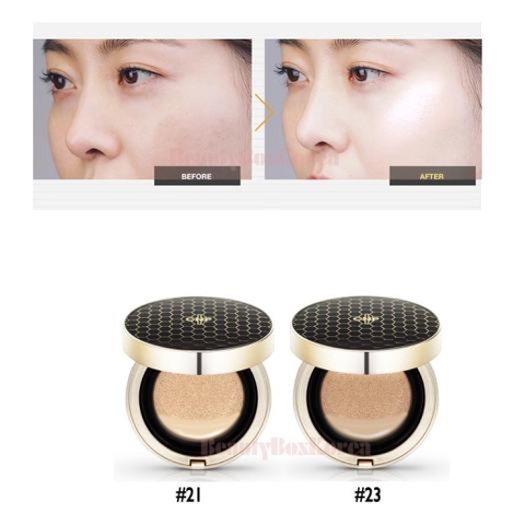 Phấn Nước Tinh Chất Keo Ong CNP Propolis Ampule In Cushion (Kèm Lõi)