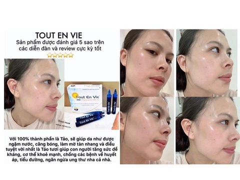 Tảo tươi trẻ hóa da Tout En Vie PhycovitC Pháp