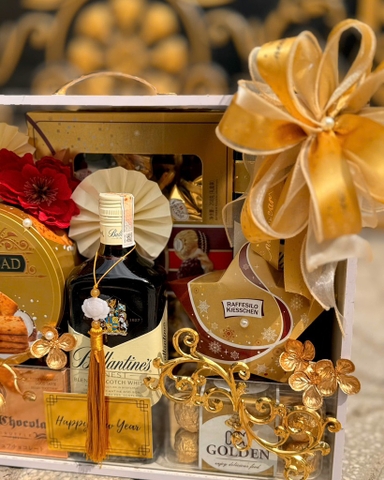 Set Quà Tết Mica Vàng Gold MS65