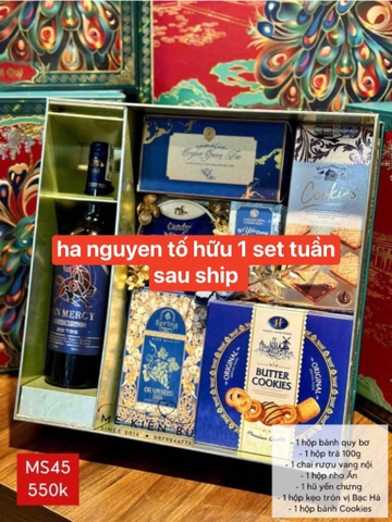 Set Quà Tết MS45 Xanh 550K