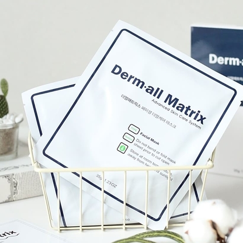Mặt Nạ Dưỡng Trắng, Chống Lão Hóa Derm All Matrix Facial Dermal-Care Mask 35g