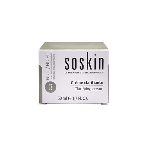 Kem Dưỡng Trắng Da Trị Nám Ban Đêm Soskin Clarifying Cream 50ml