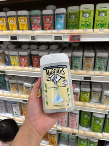 Sữa Tắm Le Petit Marseillais Lait - vanille 250ml