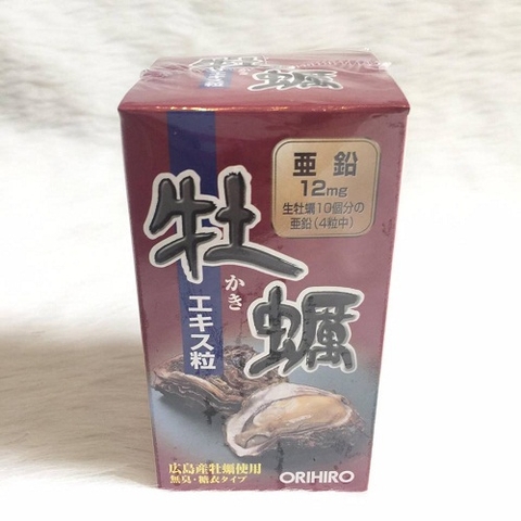 Viên Uống Tinh Chất Hàu Tươi Tăng Cường Sinh Lý Orihiro 120 Viên
