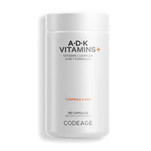 Codeage ADK Vitamins - Viên bổ sung vitamin 3-trong-1 tăng cường sức khỏe