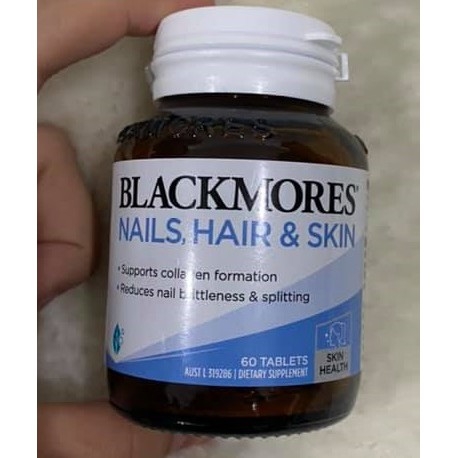 Viên Uống Đẹp Da, Tóc Móng Blackmores Nail, Hair and Skin