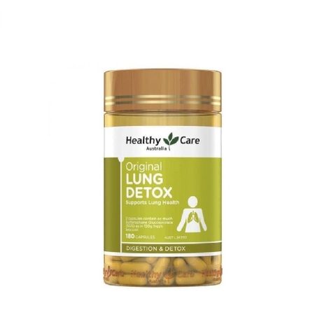 Thực Phẩm Chức Năng Viên Uống Giải Độc Phổi Healthy Care Original Lung Detox Úc