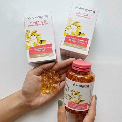 Viên uống dầu cá Omega 3 Arkopharma 180 viên