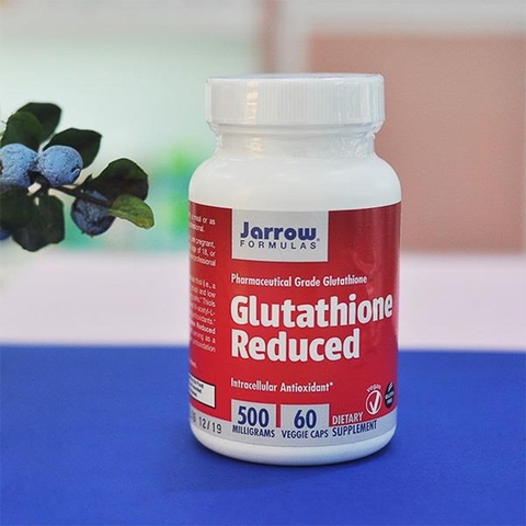 Viên uống trắng da Jarrow Glutathione reduced Mỹ