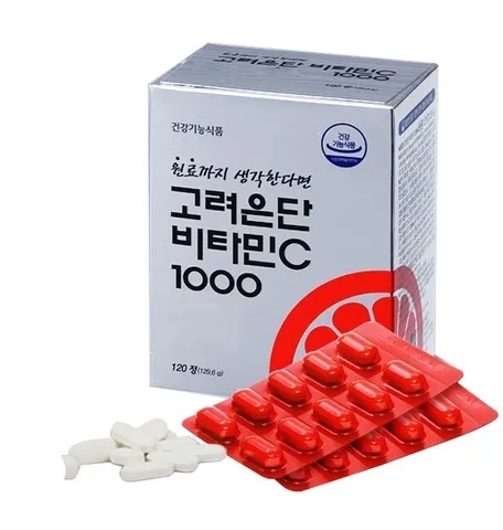 Viên Uống Vitamin C 1000mg Korea Eundan Hàn Quốc Hỗ Trợ Trắng Da 120 Viên