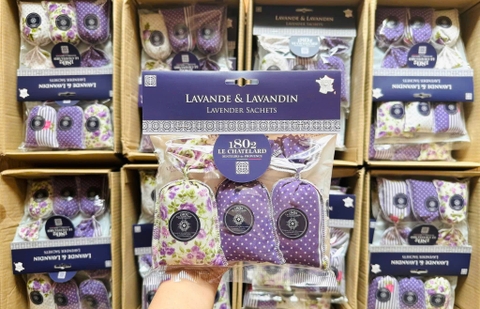 Set 3 Túi Thơm Nụ Hoa Oải Hương Lavender 1802 Le Chatelard