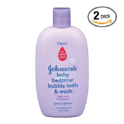 Gohnson's baby bedtime bubble bath & wash