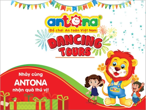 Thông báo điểm dừng chân thứ 3 của Antona Dancing Tours