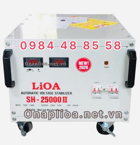 ỔN ÁP LIOA SH - 25000II , LIOA 25KVA