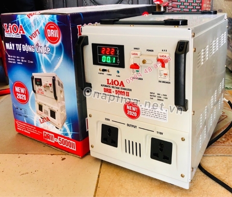 ỔN ÁP LIOA 5KVA DẢI 50V - DRII-5000II