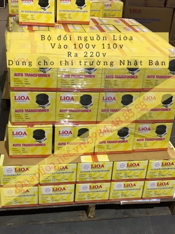 Đổi nguồn Lioa 100v lên 220v