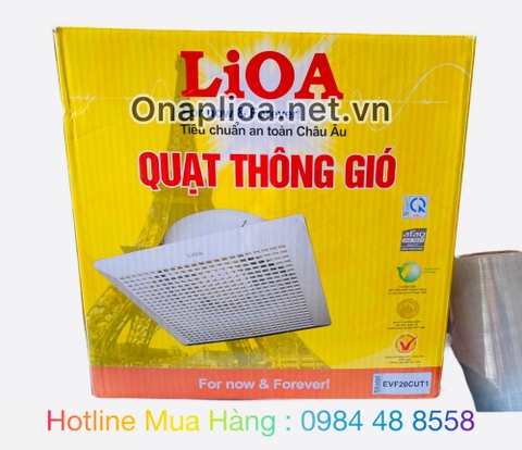 Quạt thông gió lioa âm trần ( loại thổi thẳng )