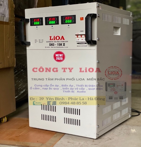 ỔN ÁP LIOA 15KVA SH3-15K II