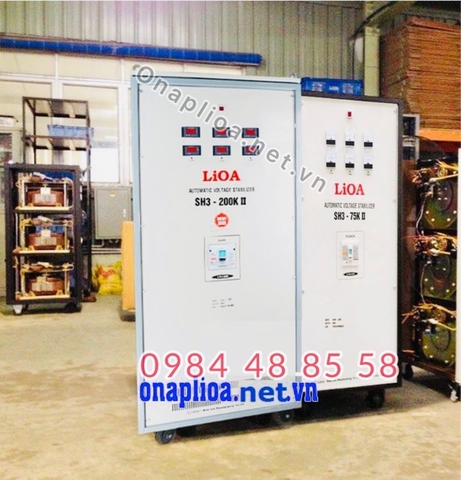 ỔN ÁP LIOA 200KVA 3 PHA LIOA SH3-200K II