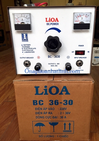 Nạp ắc quy LIOA BC 3630