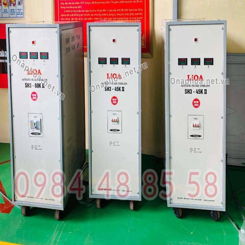 ỔN ÁP LIOA 45KVA 3 PHA LIOA SH3-45K II