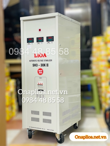 Ổn áp LiOA SH3-30K II ( MỚI NHẤT NĂM 2024 - 2025 )