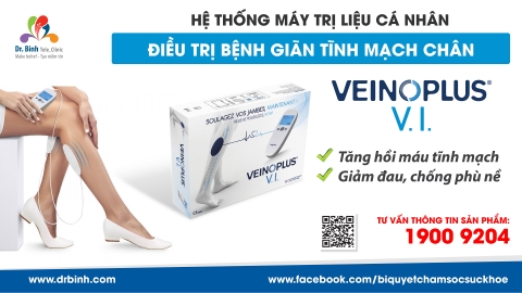 MÁY ĐIỀU TRỊ GIÃN TĨNH MẠCH CHÂN VEINOPLUS V.I