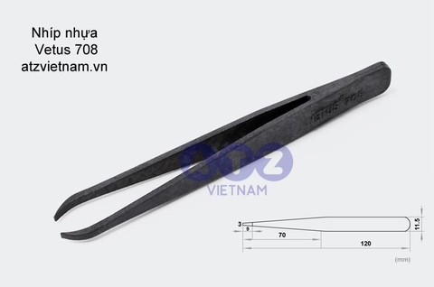 Nhíp nhựa ESD Vetus 708