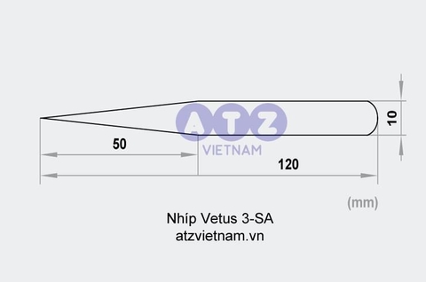 Nhíp chống tĩnh điện Vetus 3-SA