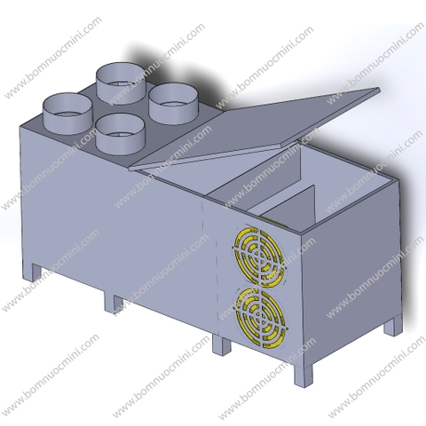 Máy Phun Sương 4 Vỉ - Full Option - Model 2022